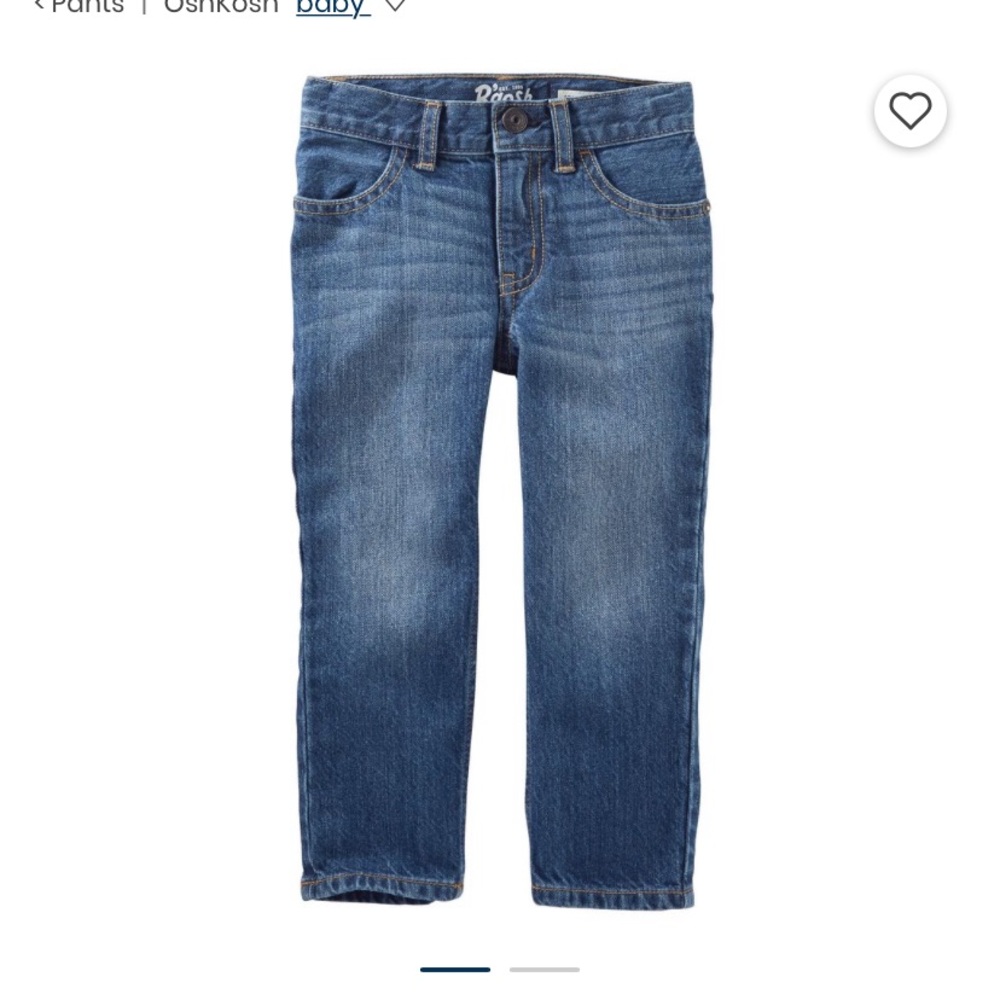 OSHKOSH Classic baby boy jeans